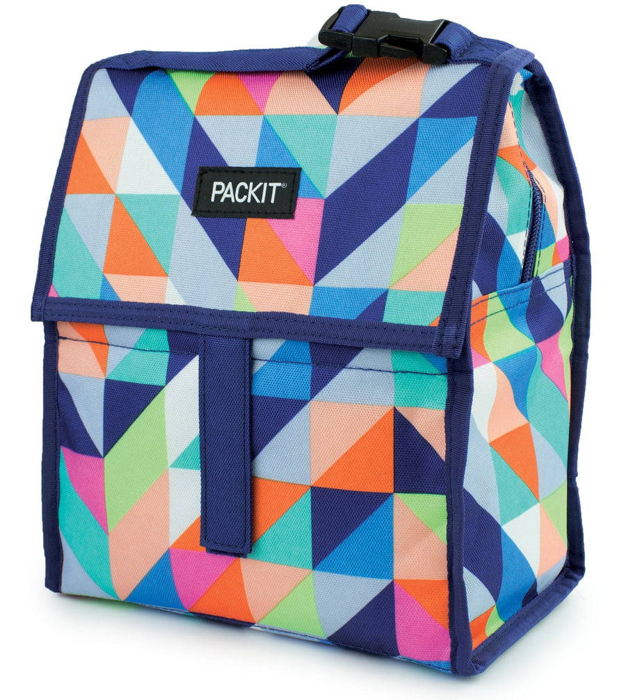 Freezable Lunch Bag with Zip Closure, Paradise Breeze