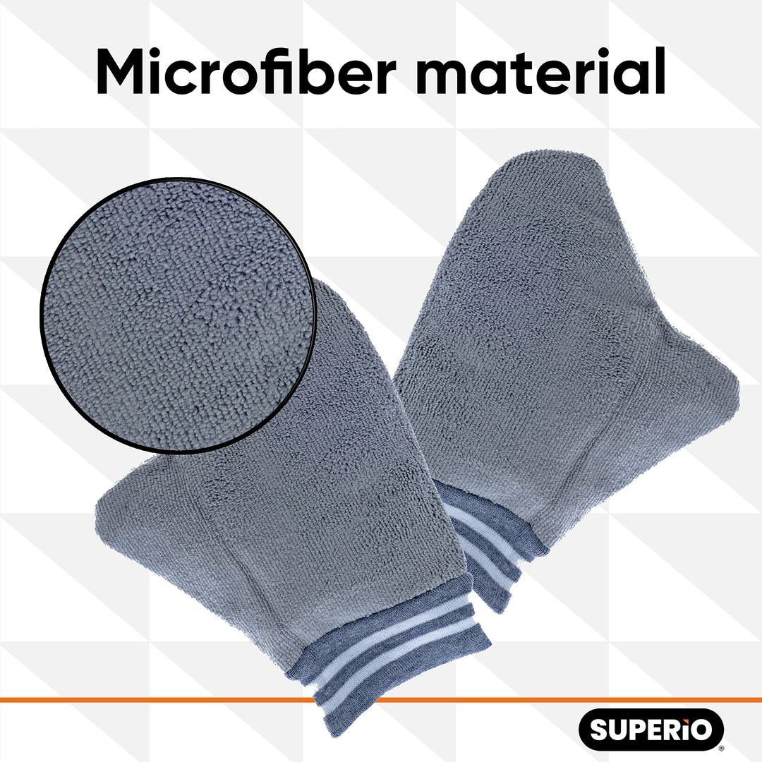 Superio Silver Polish Glove Miracle Mitt - Ultra Microf
