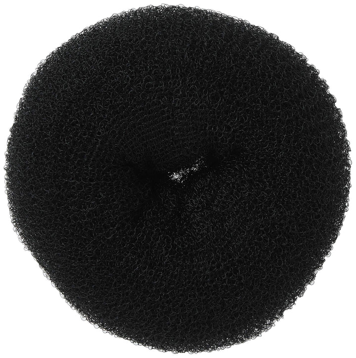 Jumbo Hair Donut, Black, 5.5 Inch