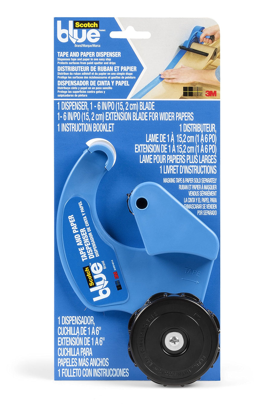 3M M1000 Hand-Masker Masking Tape Film Dispenser