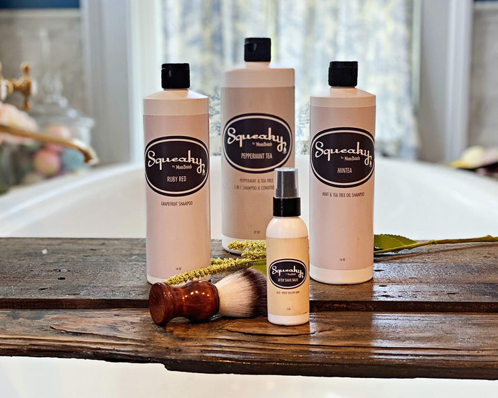 After Shave Balm - aloe which cools and soothes the skin &amp; white willow bark helps prevents build up of dead skin. After Shave Balm cools down a freshly shaved face.