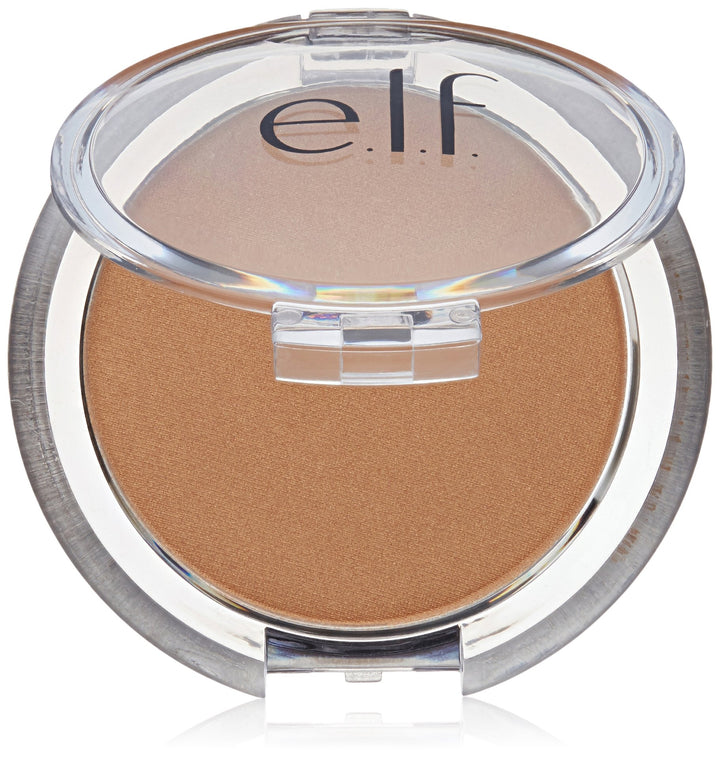 Cosmetics Bronzer Palette, Four Matte and Shimmer Powder Bronzers Create a Sun-Kissed Glow, Deep Bronzer