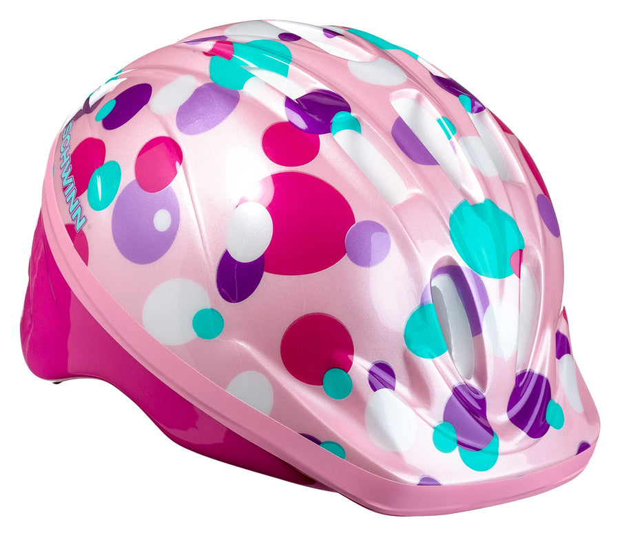 Classic Toddler Bike Helmet for Boys Girls Age 3-5 Years Old, Suggested Fit 48-52 cm, Dial Fit, Full Range Padding, Extended Lower Shell, Integrated Visor, Carnival