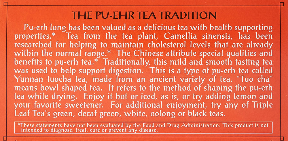 Cholesterid - 20 Tea Bags - Case of 6 by Triple Leaf Tea