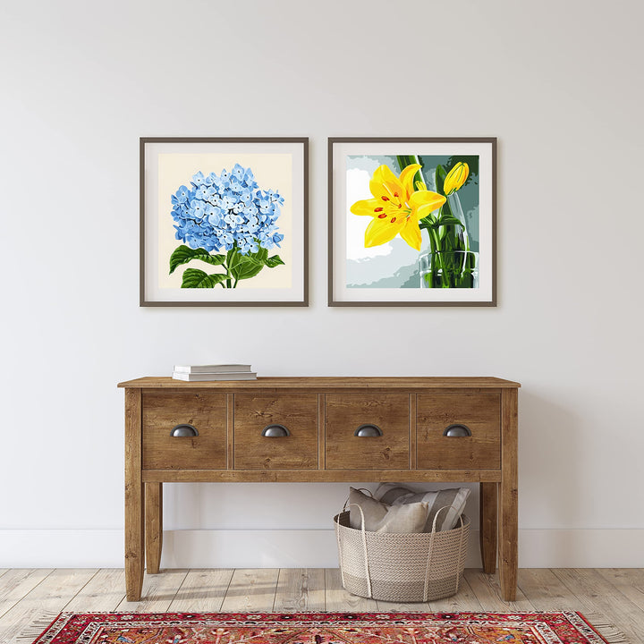 - Paint by Number Kit for Adults &amp; Women - Arts and Crafts Projects, Easy Beginner Kits on Framed Canvas