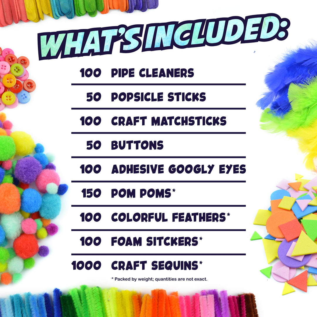 Arts &amp; Crafts Supplies Kits &amp; Materials Set for Kids, Toddler - Carl &amp; Kay