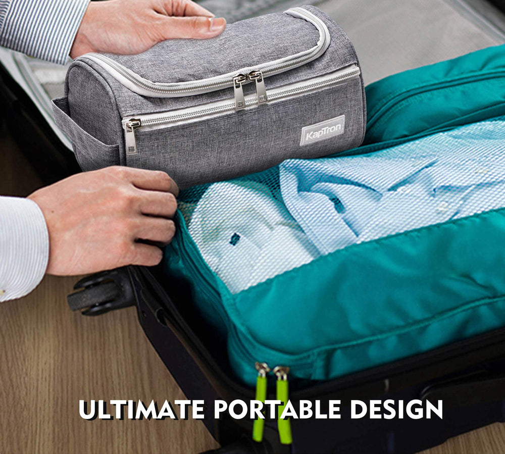 Travel Toiletry Bag ââ‚¬â€œ Small Portable Hanging Cosm