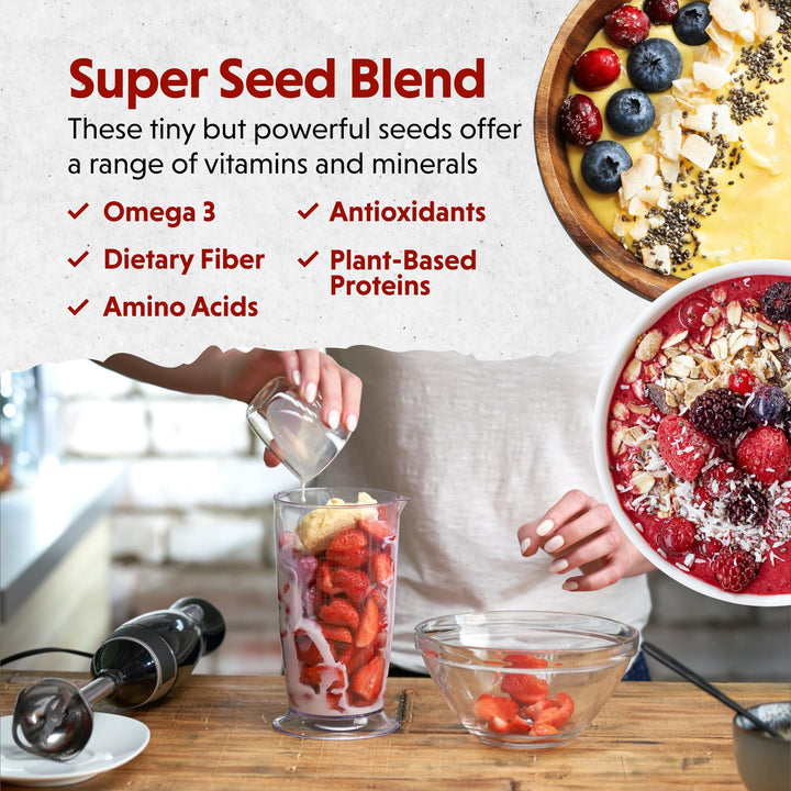 Barlean&#39;s Organic Flax Chia Coconut Seed Blend 