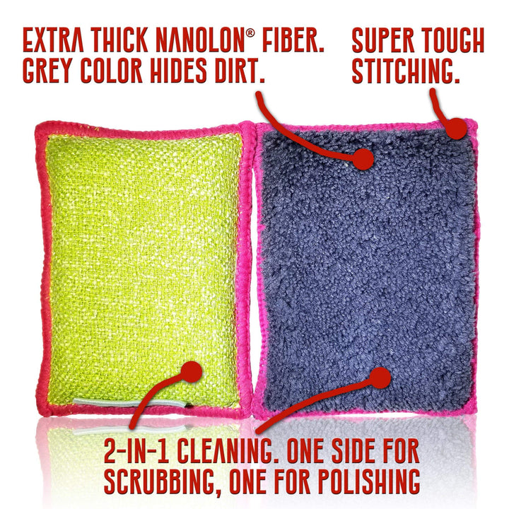 Nano Sponge Kitchen Cleaning Sponges. Everyday, Medium 