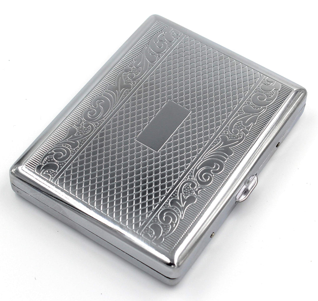 Retro Cigarette Case Victorian Style Metal Holder for R
