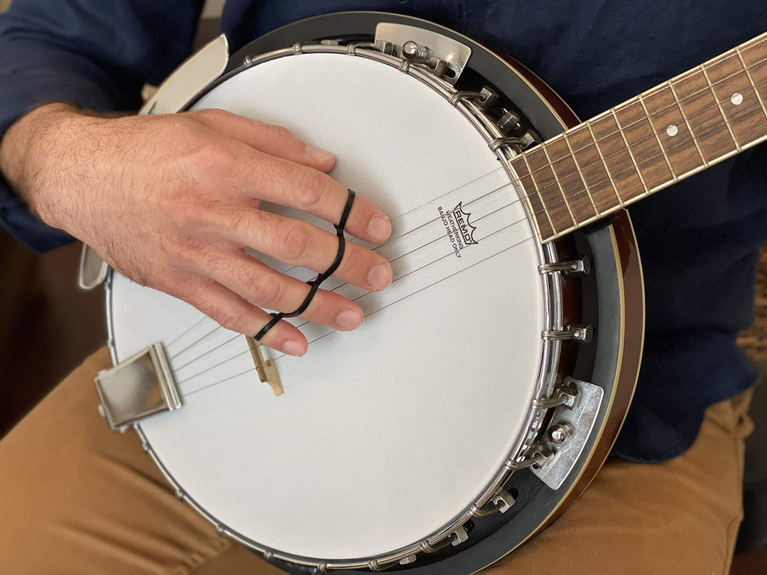 Riff BANDZ – Resistance Training Bands For Guitar Bass Banjo Piano Finger Speed System - Premium Set of 3 Hand Strengthener Accessories