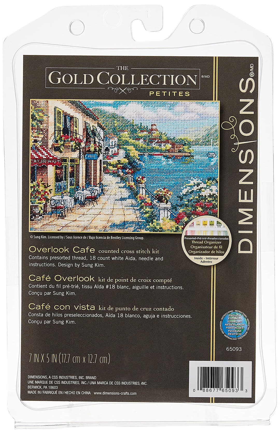 Wilton  Needlecrafts Counted Cross Stitch, Overlook Cafe