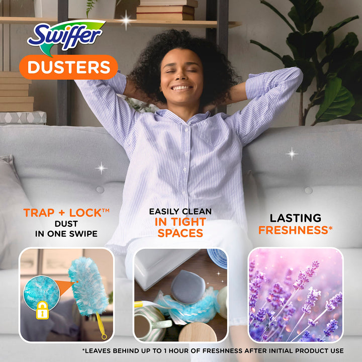Swiffer Dusters Multi-Surface Duster Refills, Lavender 