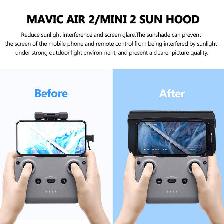 STARTRC Sun Hood Sunshade for DJI Mavic Mini 2/Mavic Ai