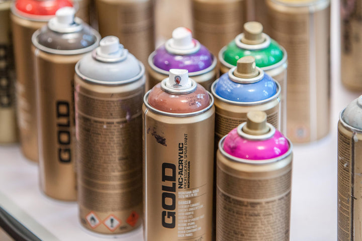 Montana 400 ml Color, Gold Matte Spray Paint, 13.5 Fl Oz (Pack of 1)