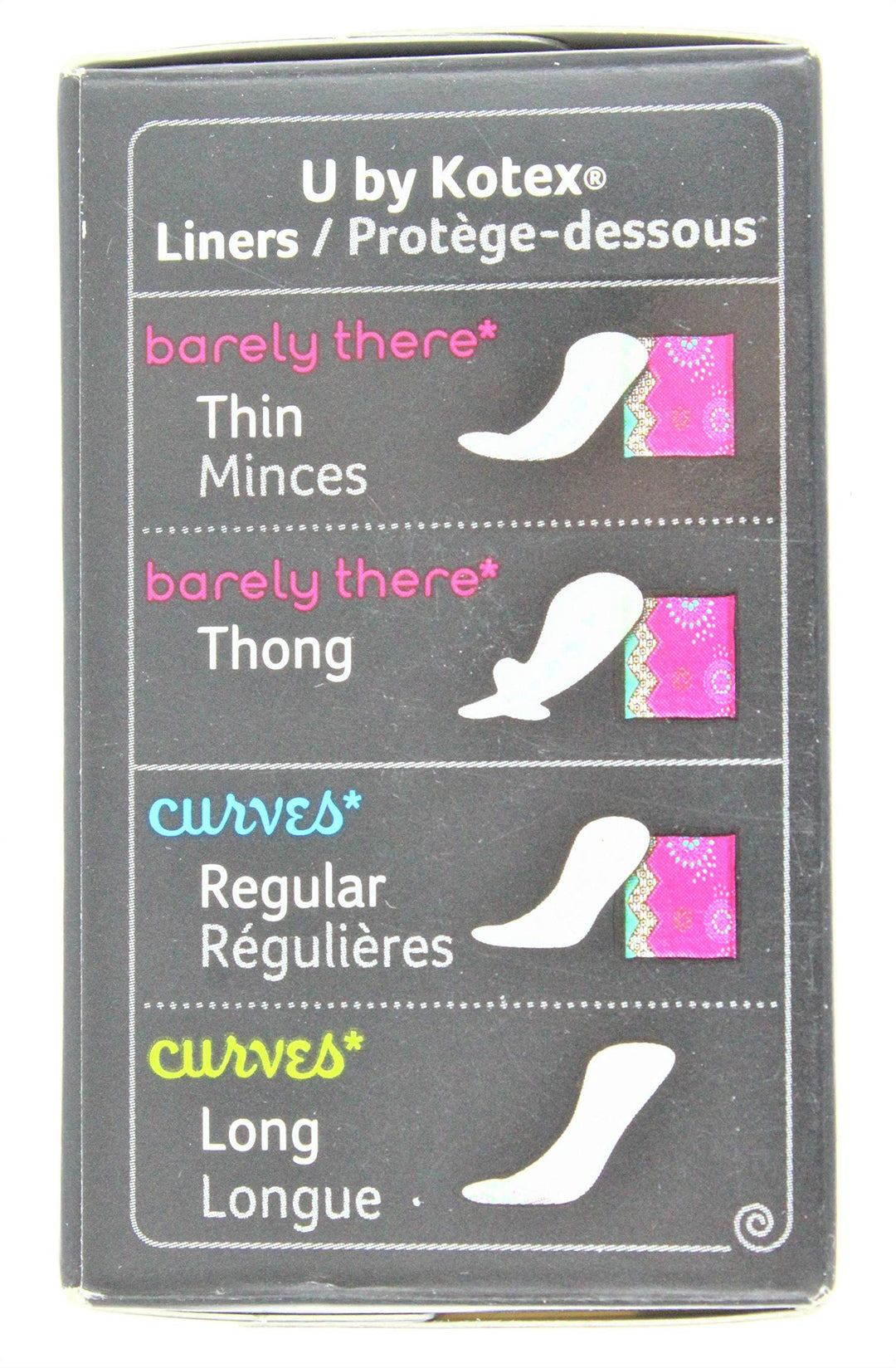 Kotex U Barely There Liners Thin 18 ct. (PACK OF 2) (2)