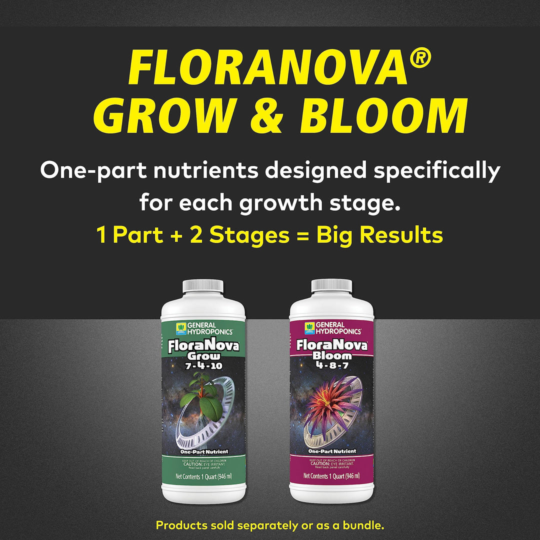 1 Quart : General Hydroponics GH1632 General Hydroponics Flora Bloom, Quart