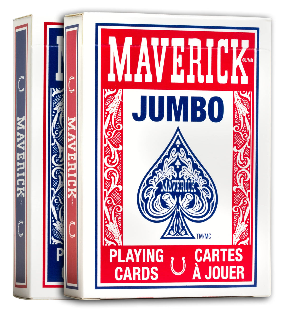 Maverick Jumbo 12 Pack Playing Cards , Blue