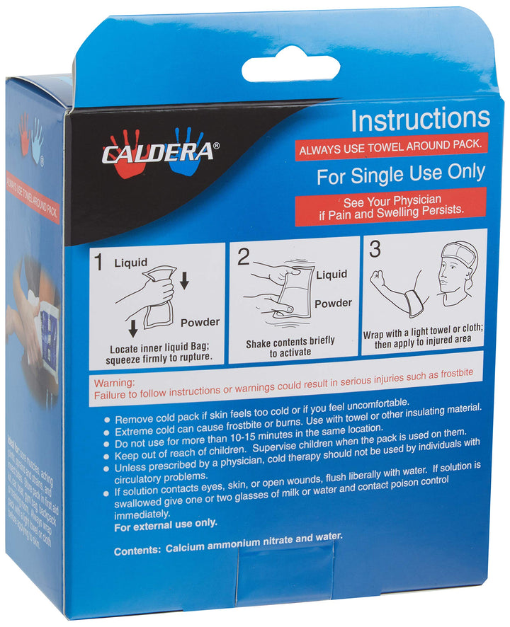 Caldera Instant Cold Pack, 2-Pack