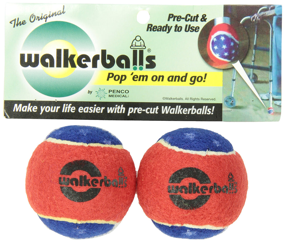 Mabis 510-1035-9907 Walkerballs - Patriotic