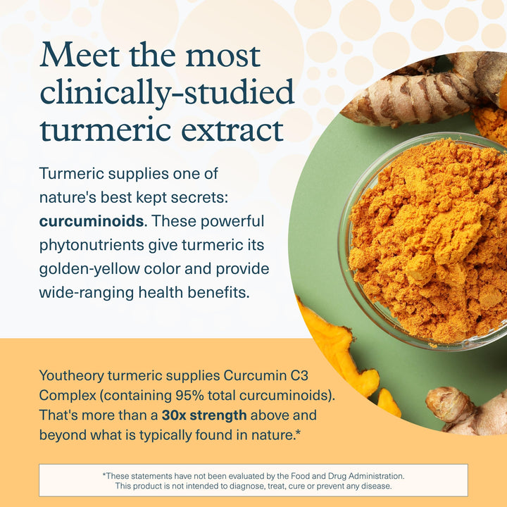 Youtheory Turmeric Advanced - 450 mg Turmeric Supplemen