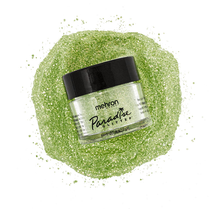 mehron Paradise Glitter - Pastel Green