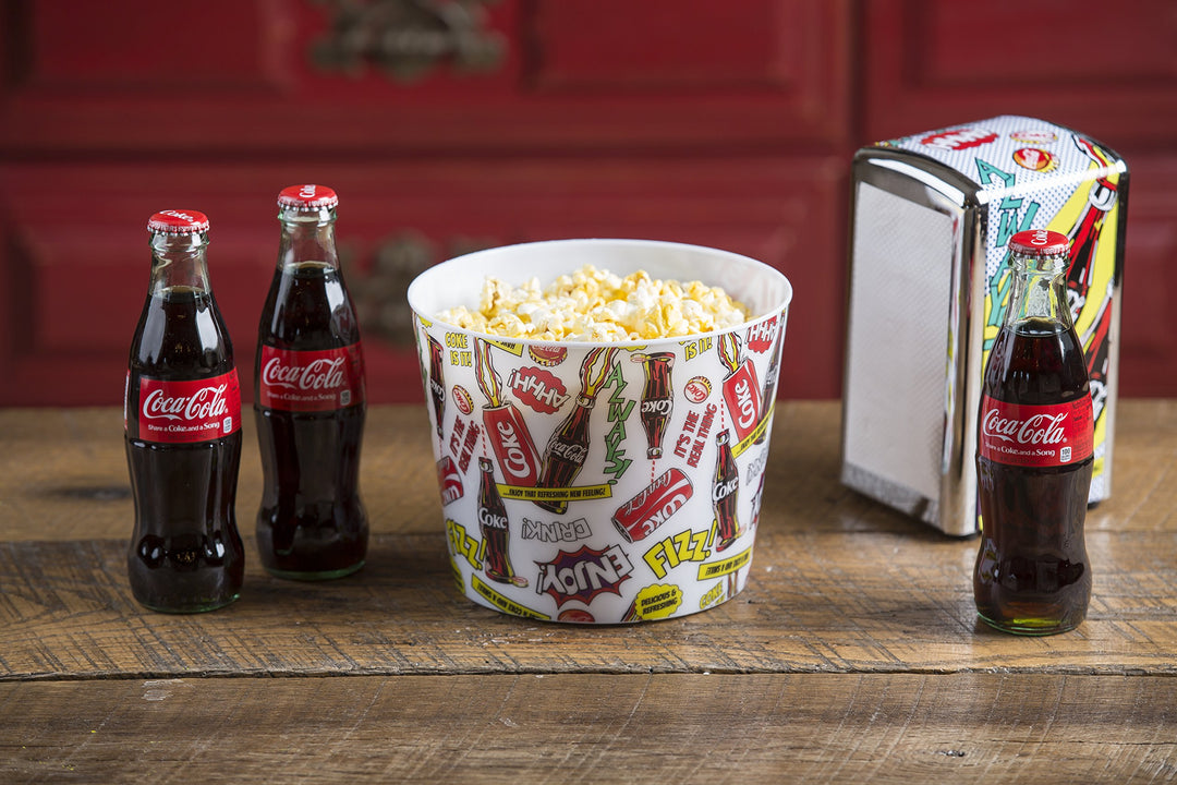 CC401 Coca-Cola Popcorn/Snack Bucket Pop!, Red