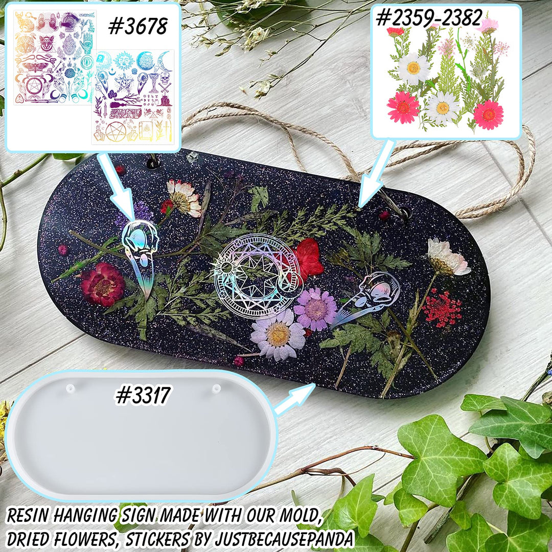Spirit Board Planchette Epoxy Resin Silicone Molds Rave