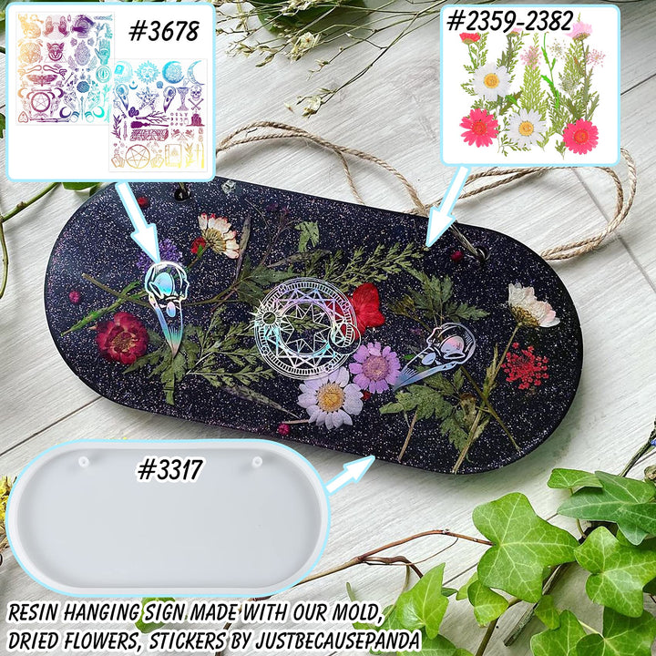 Spirit Board Planchette Epoxy Resin Silicone Molds Rave