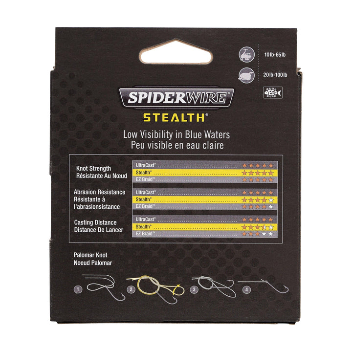 SpiderWire Stealth® Superline, Blue Camo, 65lb | 29.4kg