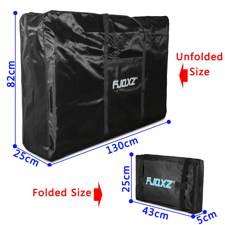 Folding Bike Travel Bag Bicycle Carrier Case Outdoors Cycling Transport Carrying Bag for 26inch Bikes (Black, 26 inch)