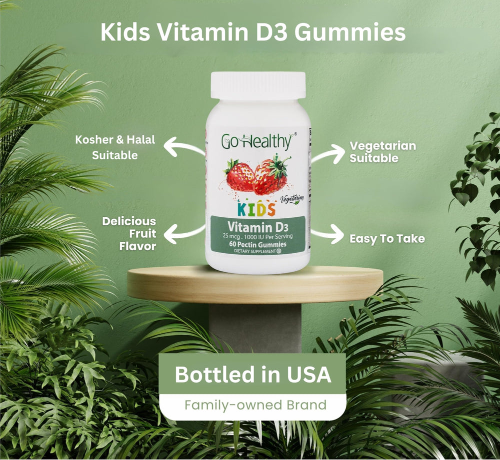 Go Healthy Kids Vitamin D Gummies – Toddler & Child