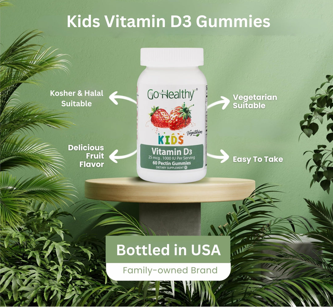 Go Healthy Kids Vitamin D Gummies – Toddler &amp; C