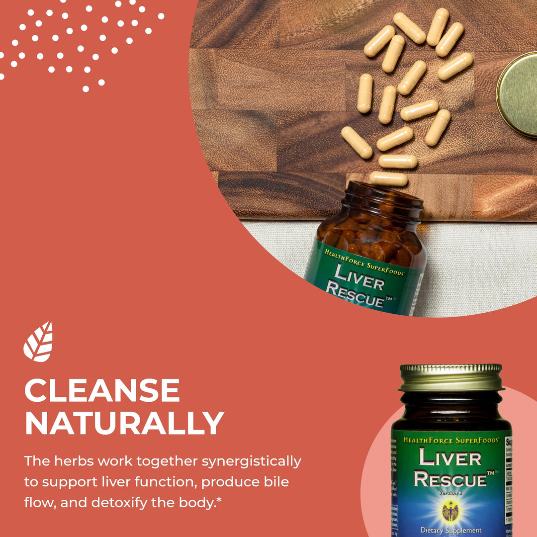 HealthForce SuperFoods Liver Rescue - Natural Liver Cle