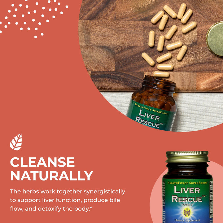 HealthForce SuperFoods Liver Rescue - Natural Liver Cle