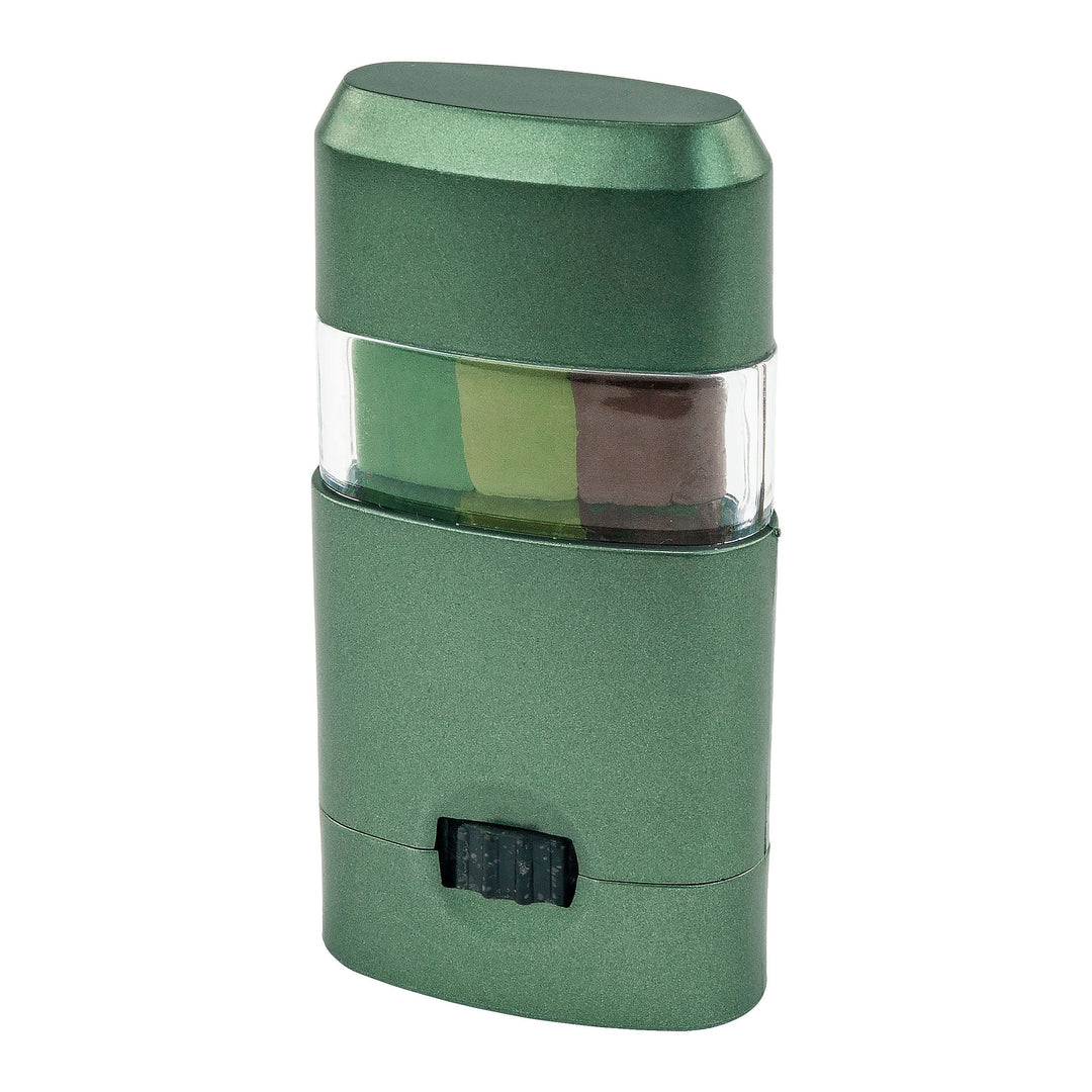 CAMO-UP Face Paint, Military Hunting, Dark Green/Light Green/Brown