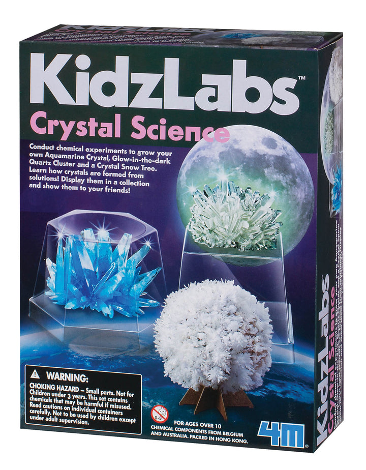 4M Kidzlabs Crystal Science Kit - DIY STEM Toys Lab Exp