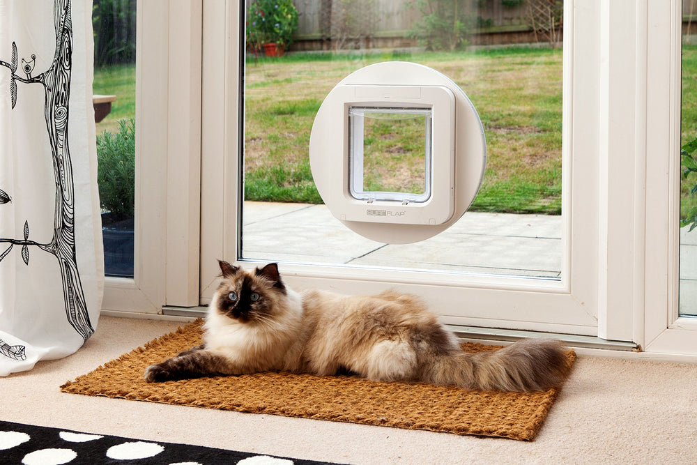 -Sure Petcare Microchip Pet Door (White)