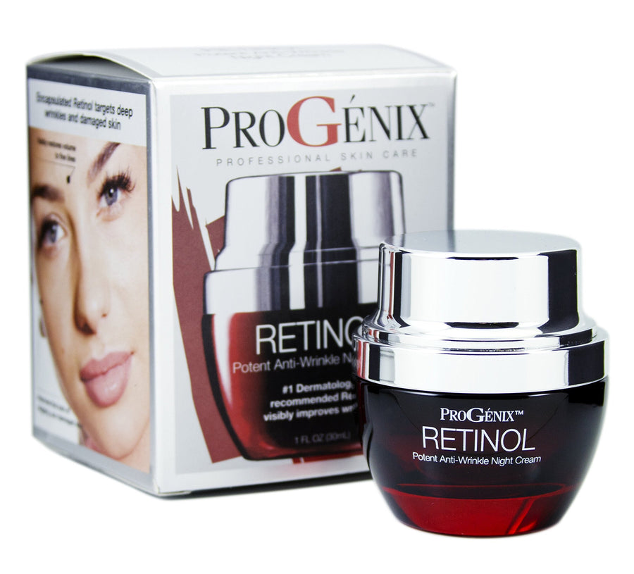 Profesional Skin Care Retinol Anti-Wrinkle Night cream for fine lines, deep wrinkles, sun damaged skin. 1oz