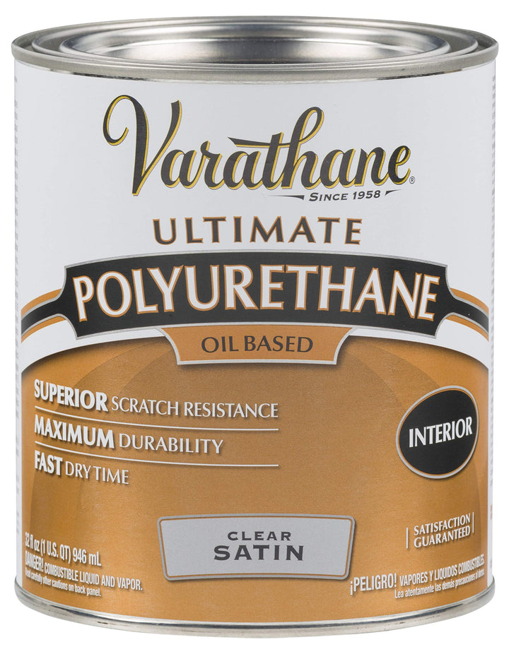 9141H Oil-Based Ultimate Polyurethane, Quart, Satin Finish