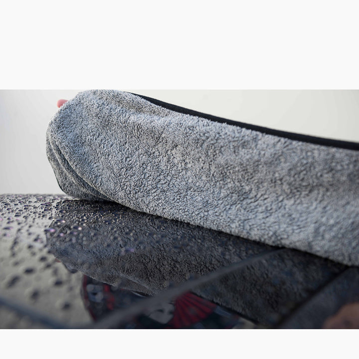 MIC_1024_1 Ultra-Plush Micro-Cotton Microfiber Towel, Gray (17 in. x 24 in.)