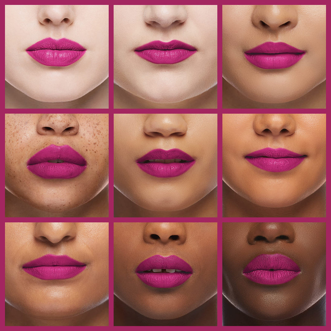 Super Lustrous The Luscious Mattes Lipstick, in Pink, 006 Hot Date, 0.74 oz