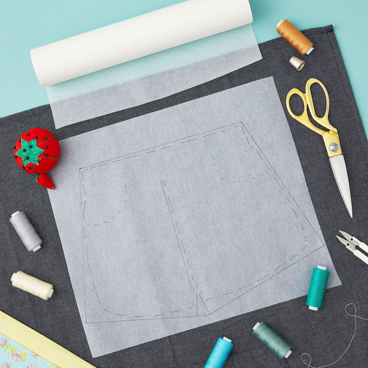 White Tracing Paper Roll for Art and DIY Crafts (12 x 50 Yards)
