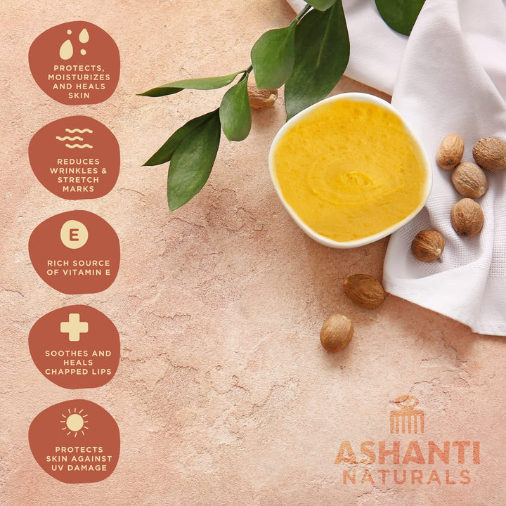 Creamy Yellow Shea Butter 8 Oz.