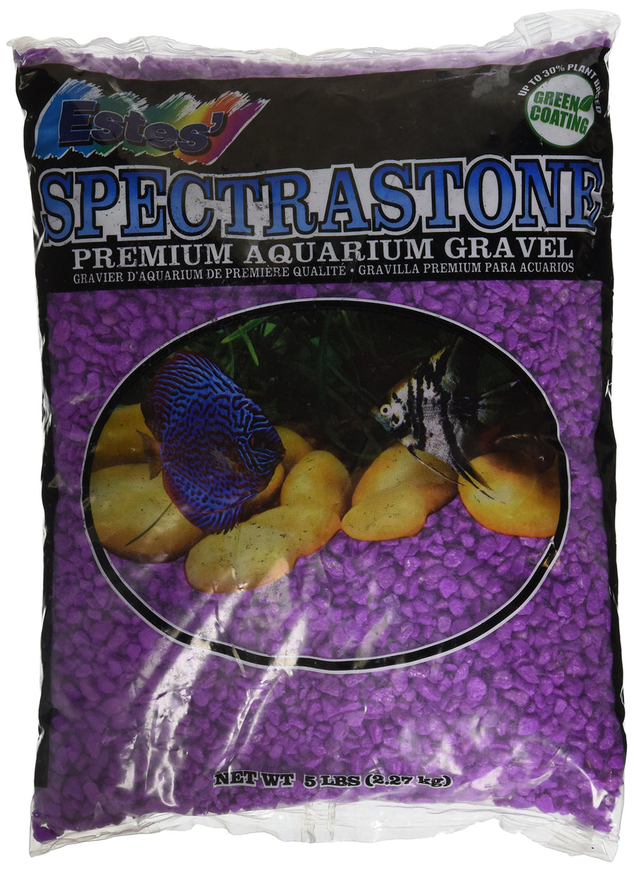 Spectrastone Permaglo Lavender Aquarium Gravel for Fres