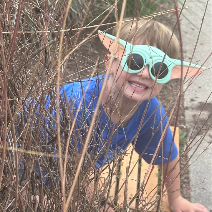 Star Wars Mandalorian Official Grogu Sunglasses The Child Costume Accessory, UV400 Lenses, Baby Yoda Green Mask One Size Fits Most