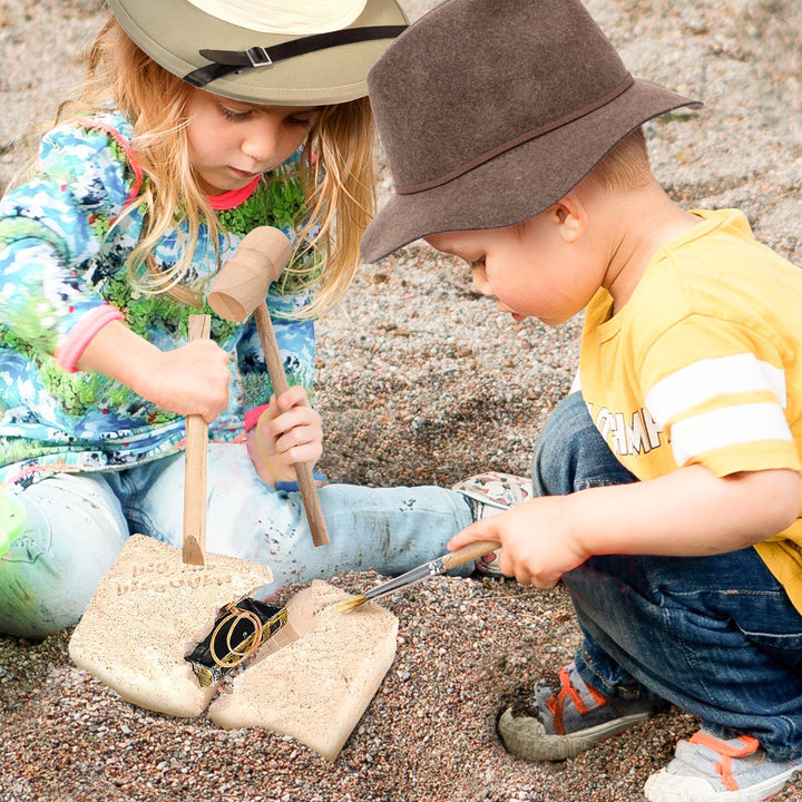 ArtCreativity Pirate Treasure Dig Kit for Kids - Gem Ex
