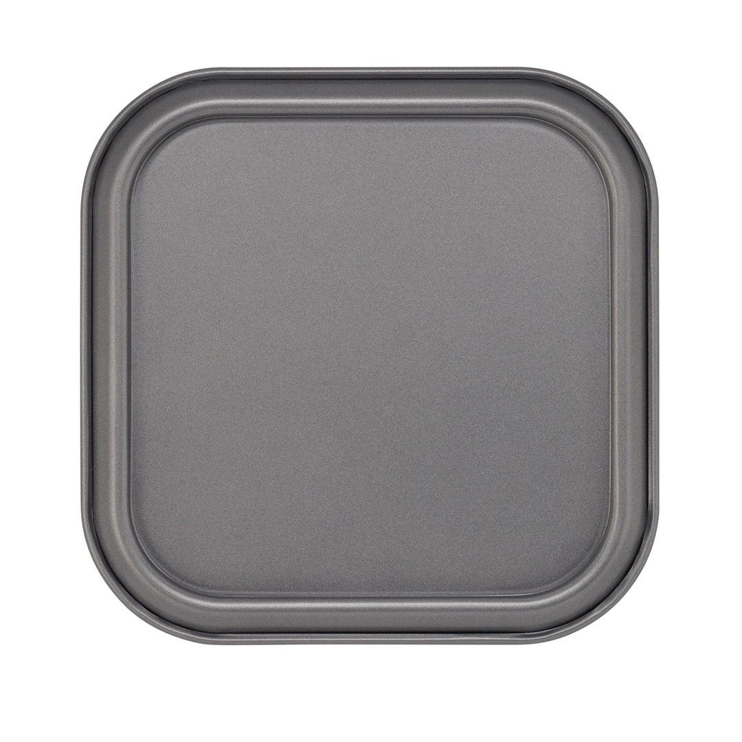 Advanced Nonstick Springform Baking Pan / Nonstick Springform Cake Pan, Square - 9 Inch, Gray