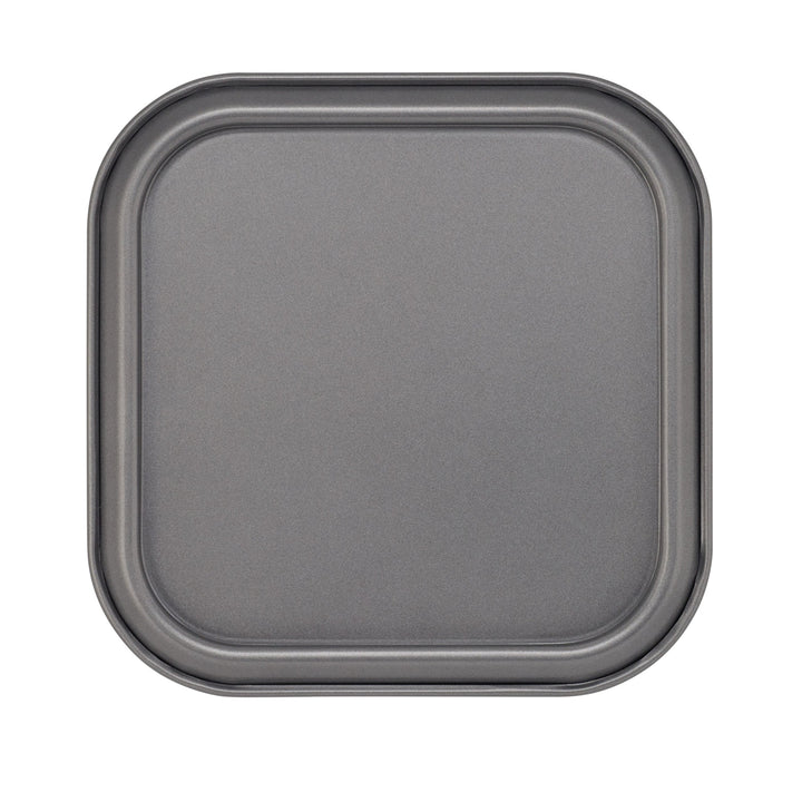 Advanced Nonstick Springform Baking Pan / Nonstick Springform Cake Pan, Square - 9 Inch, Gray