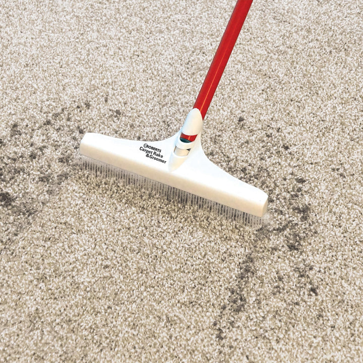 12 Carpet Rake and Groomer with 51 Handle